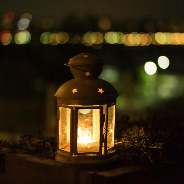 Photo Of Yellow Lantern During Night